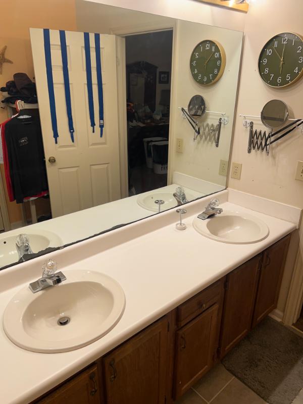 Double Vanity After